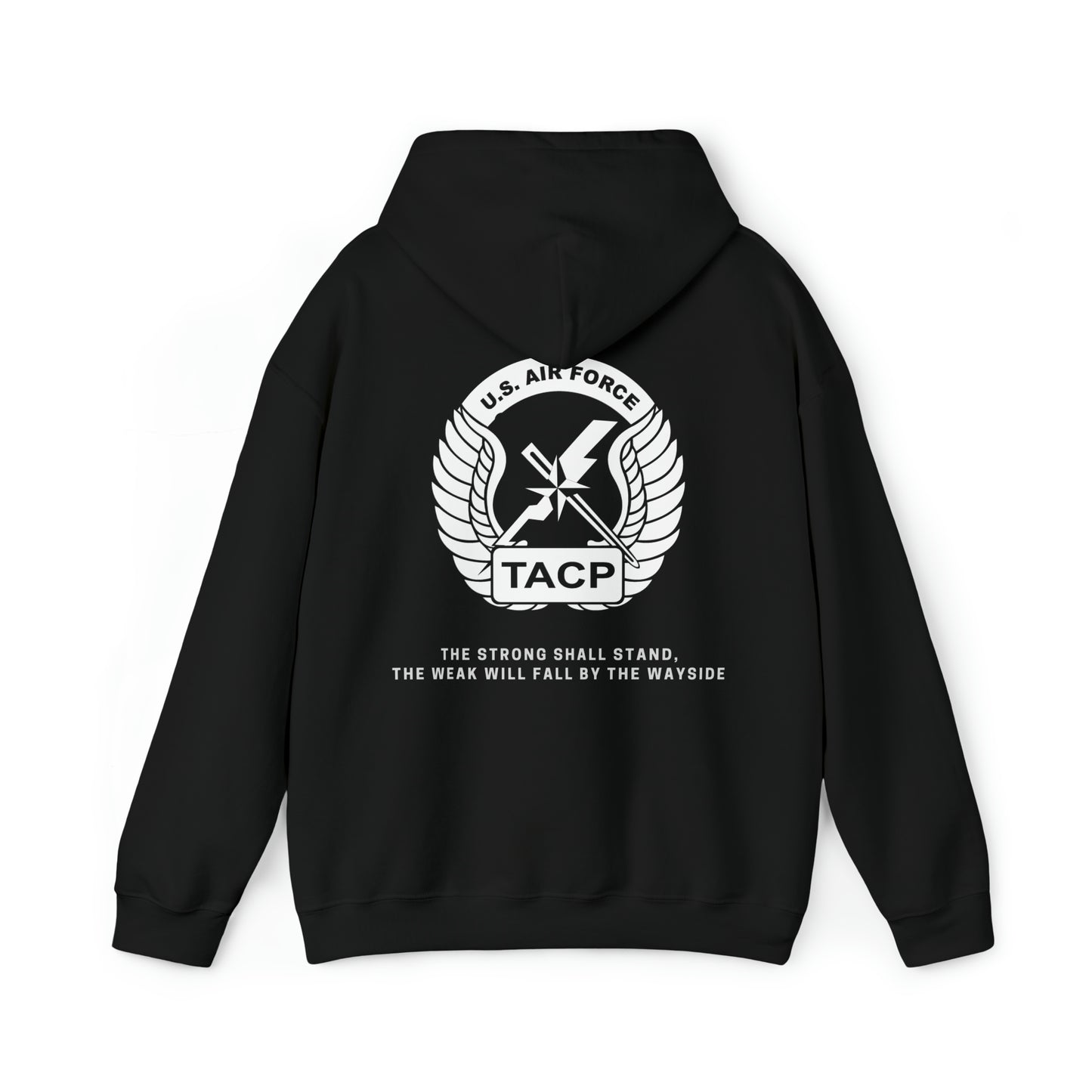 TACP JTAC "The Strong Shall Stand" Unisex Heavy Blend™ Hooded Sweatshirt