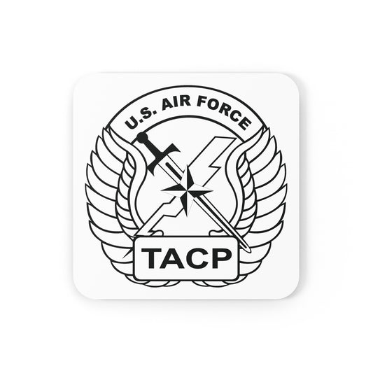 U.S. Air Force TACP Corkwood Coaster Set