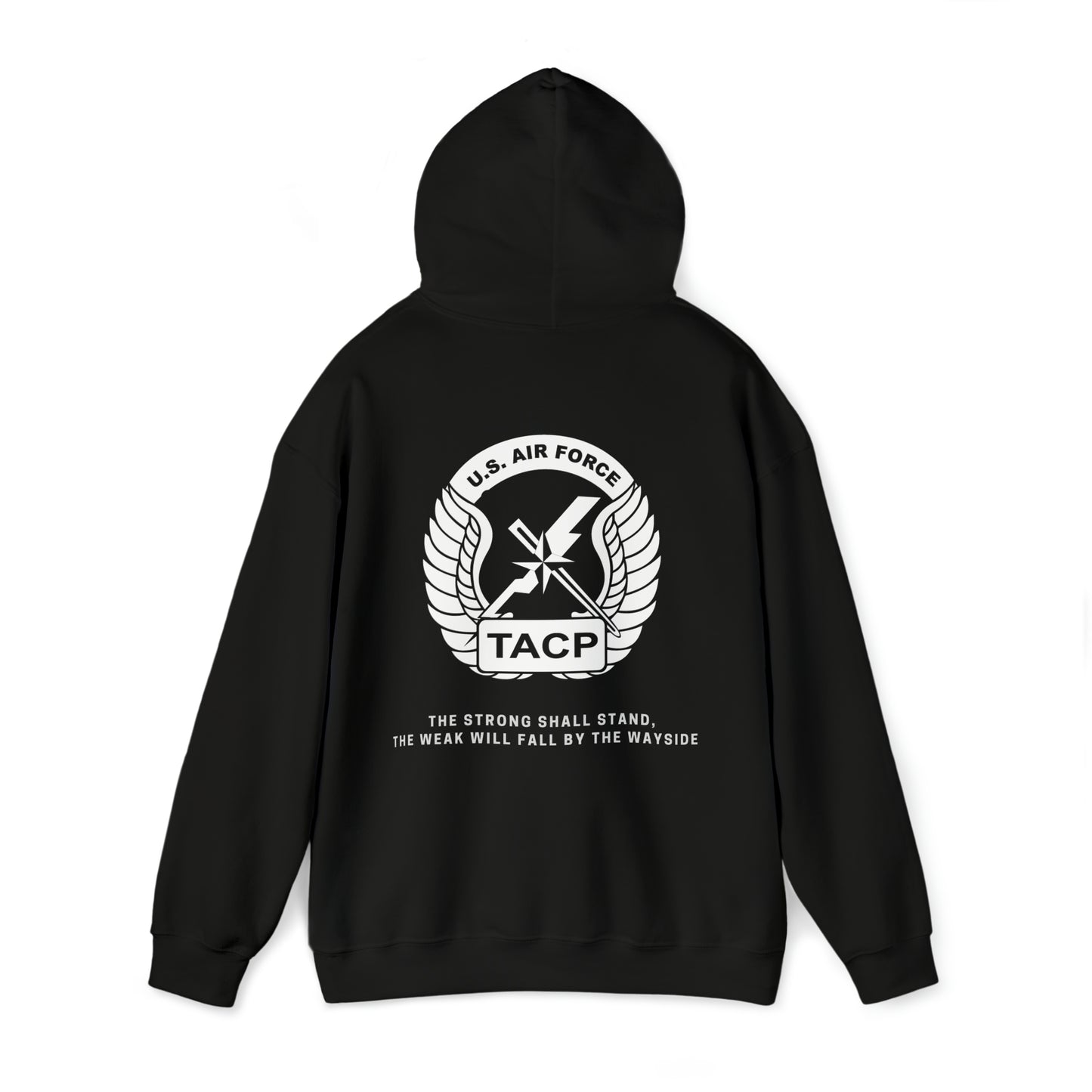 TACP JTAC "The Strong Shall Stand" Unisex Heavy Blend™ Hooded Sweatshirt