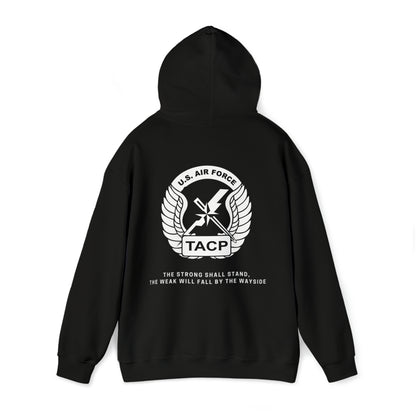 TACP JTAC "The Strong Shall Stand" Unisex Heavy Blend™ Hooded Sweatshirt