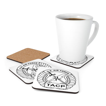 U.S. Air Force TACP Corkwood Coaster Set