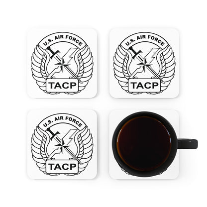 U.S. Air Force TACP Corkwood Coaster Set